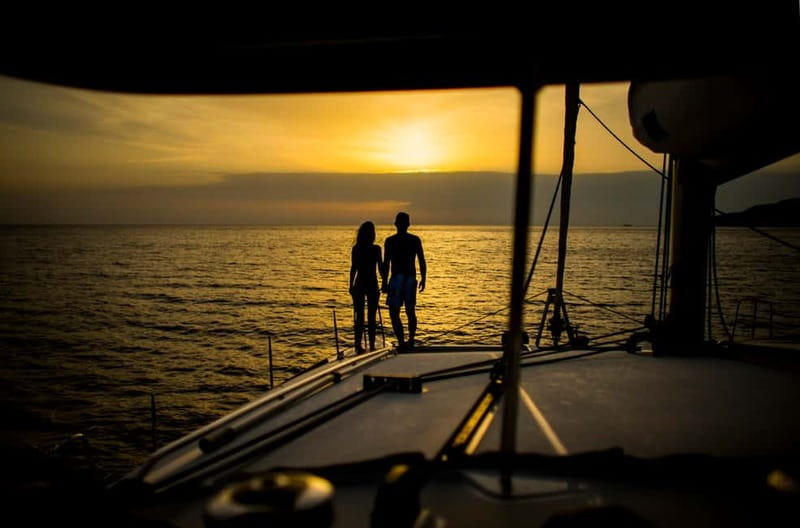 Santorini: Private Catamaran Cruise with BBQ Meal and Drinks - White Beach and Red Beach: Swimming Stops That Actually Let You Enjoy Them