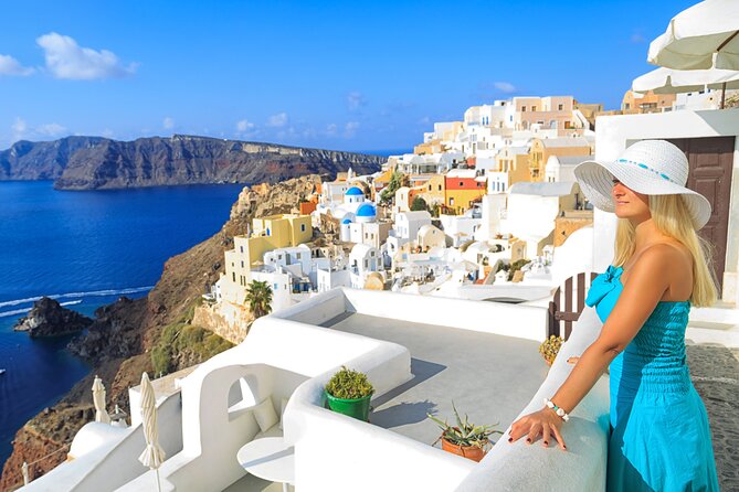 Santorini Private Custom Tour 6 - Hours - Stop-by-stop: Oia, Firostefani blue views, Imerovigli, and Profit Elias