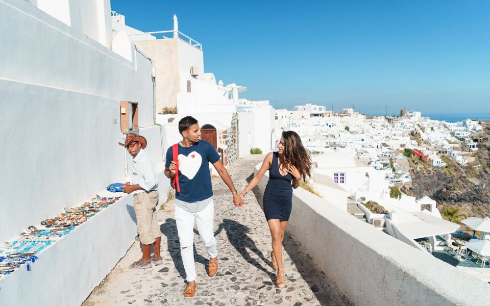 Santorini: Private Customizable Car Tour with a Local Guide - Black-sand beaches: a proper break at Perivolos or Perissa