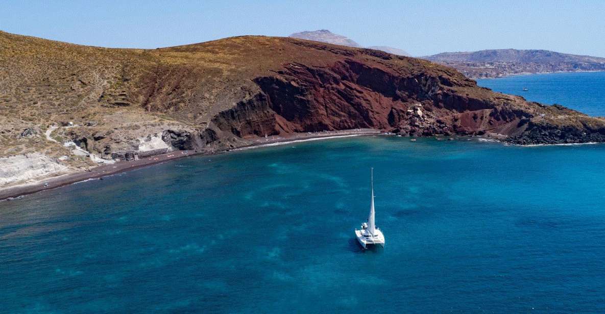 Santorini: Private Day Cruise with a BBQ meal and Open Bar - Hot Springs and Volcanic Islands: Swimming in Therapeutic Waters