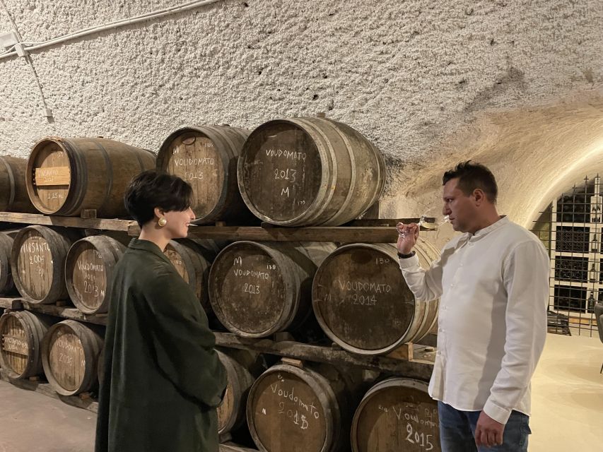 Santorini Private Daytime Wine Tour with Certified Sommelier - Cellar time: why the production tour makes the tasting click