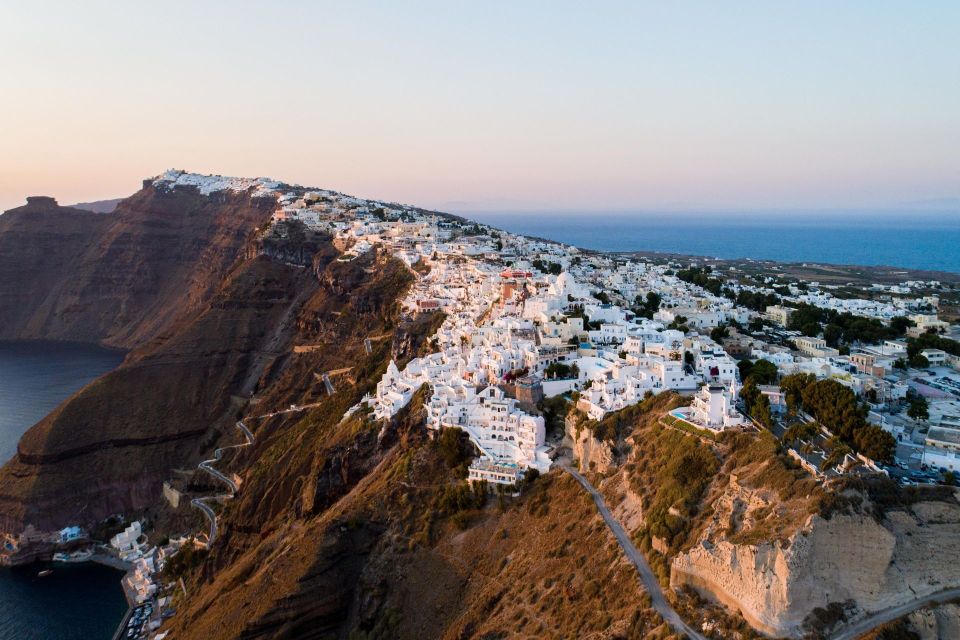 Santorini Private Daytime Wine Tour with Certified Sommelier - Logistics that matter on the day (steep streets and pickup points)