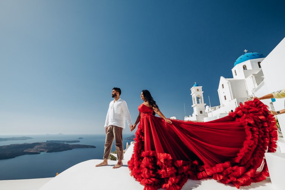 Santorini: Private Flying Dress Photoshoot Experience - Key Points to Know Before You Go