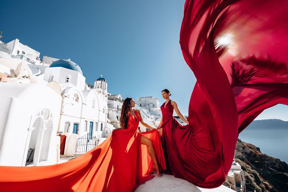 Santorini: Private Flying Dress Photoshoot Experience - Where You’ll Shoot in Santorini (and How That Changes the Photo)