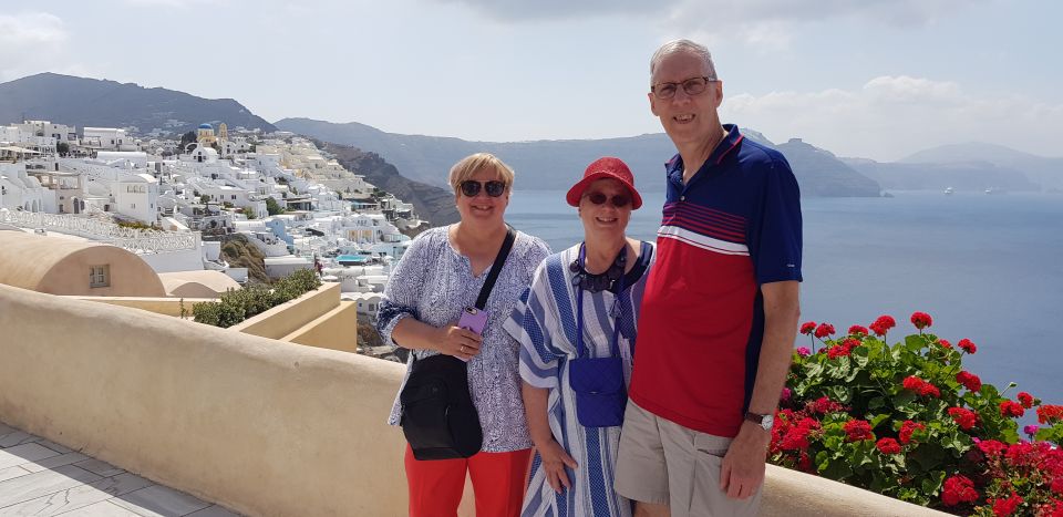 Santorini: Private Group Sightseeing Tour - Firostefani and the Blue Dome photo moment without the rush