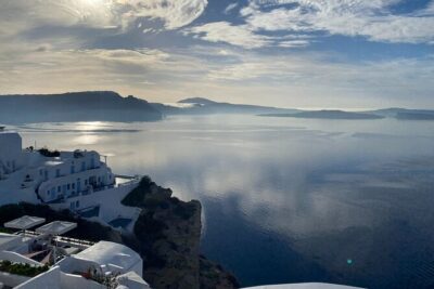 Santorini Private Highlights Tour - Stop 2: Prophet Elias Monastery for the Island’s 360° Angle