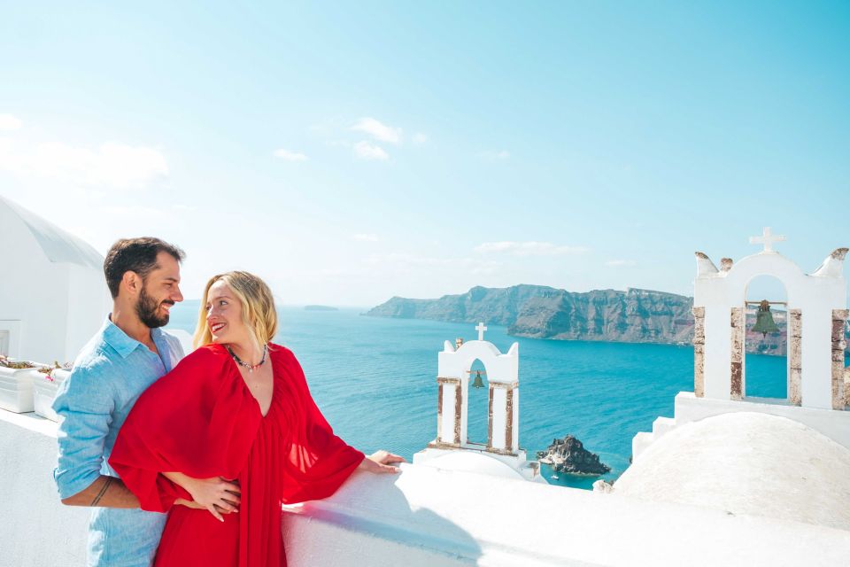 Santorini Private Photoshoot - How the Shoot Feels: Poses, Direction, and a Mini Adventure