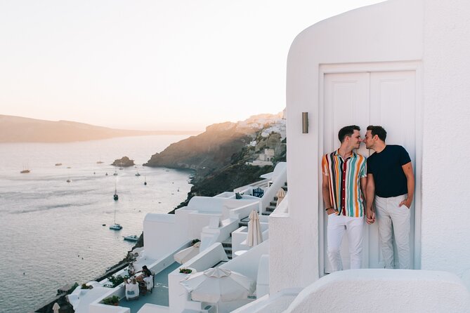 Santorini - Private Photoshoot with a Top Local Photographer - The Route in Plain English: Three Bells of Fira, Pyrgos, Oia