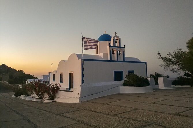 Santorini Private Picnic Sunset Tour - Stop 1: Pyrgos and Prophet Elias Monastery for the Big Views