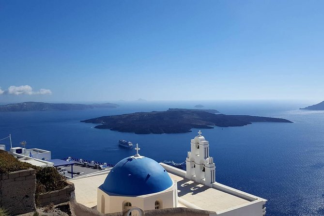 Santorini Private Romantic Tour with Dinner & Wine Tasting - Heart of Santorini and Saint Nicholas Chapel: a quiet pause for two