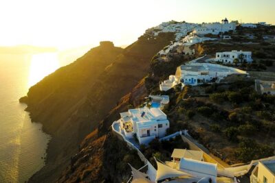 Santorini Private Scenic Shore Excursion: Oia, Mt Profitis and Ilias Monastery - Profitis Ilias Monastery: Old Walls, Icon Views, Big Sky