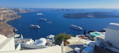 Santorini: Private Sightseeing Half-Day Tour - Firostefani and the Three Bells of Fira: the island’s emblem