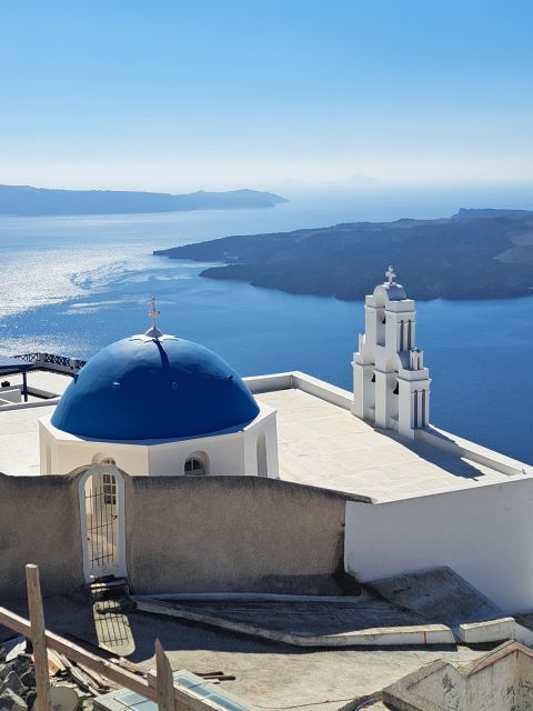 Santorini: Private Sightseeing Half-Day Tour - Perivolos Black Sand beach break: organized, easy, and good for downtime