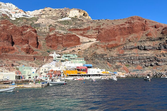Santorini Private Tour - Red Beach and Black Sandy Beach: volcanic colors with easy walking