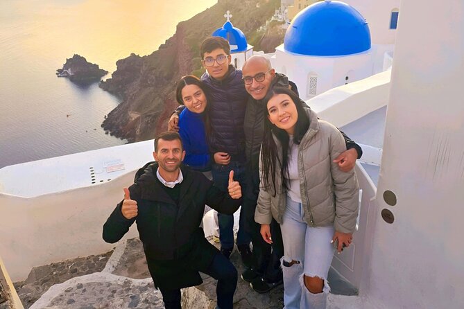 Santorini Private Tour Blue Domes - Firostefani: Caldera Views Without the Fight for Space