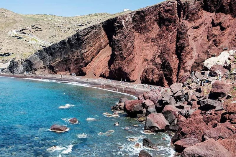 Santorini Private Tour: Must-See Highlights & Hidden-Gems - Santo Winery: cliff-top wine with the sea in view