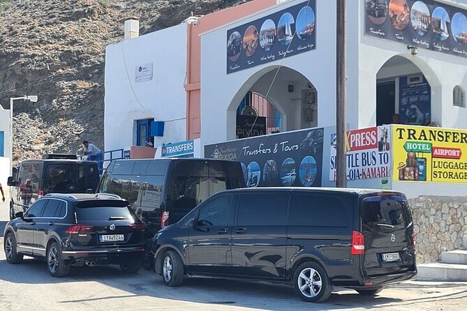 Santorini Private Transfers | Any Pick-Up to Any Destination - Timing That Actually Helps You Plan: 15 to 45 Minutes