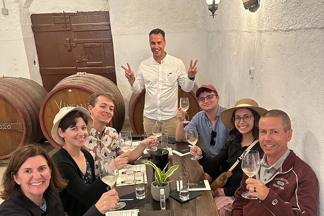 Santorini Private Wine Tasting Tour: Up to 4 Wineries & Lunch - Stop 3: Venetsanos Winery for Caldera views and a proper tapas-style lunch