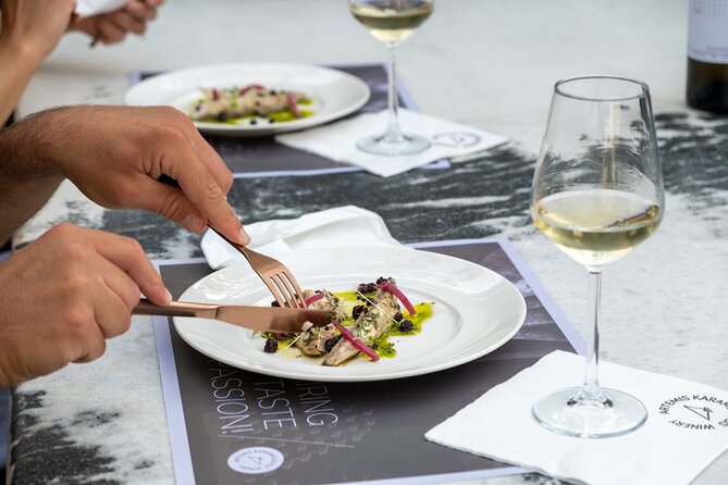 Santorini Private Wine Tour with Dinner & Oia Sunset - Dinner and how it ties the wine day together