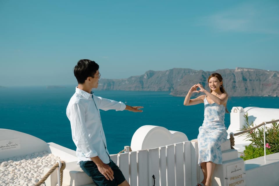 Santorini: Proposal Photoshoot l Private Entry to blue Dome - Price and value: is $212 per group a good deal?