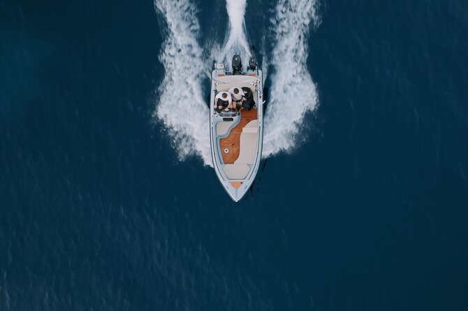 Santorini Rent a Boat - License free private cruise - Key highlights you’ll feel right away