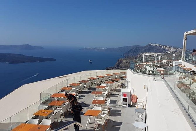 Santorini Round Tour - Firostefani blue-dome photo stop: quick, iconic, and efficient