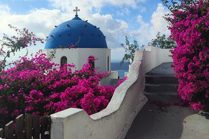 Santorini Shore Excursion: Private Sightseeing Tour - Firostefani and Three Bells of Fira: caldera views that frame the day