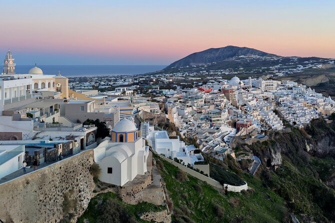 Santorini Shore Excursion: Private Sightseeing Tour - Your guide George and what a dedicated local changes