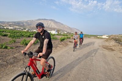 Santorini Small Group Guided E-bike Tour & Local Tomato Museum - The Tomato Industrial Museum: why it’s more than a weird side stop