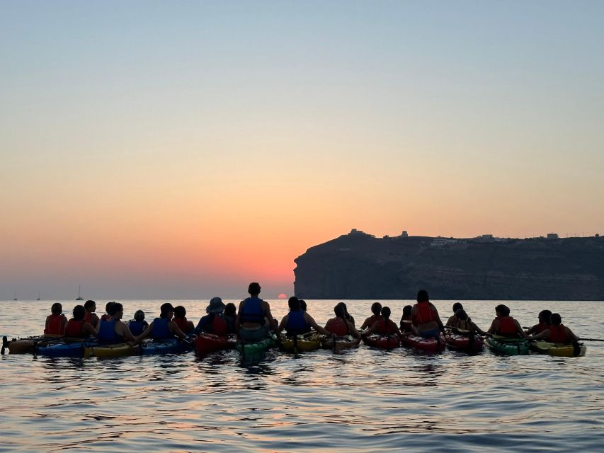 Santorini: South Sea Kayaking Tour with Sea Caves and Picnic - The route: Red Beach, Kampia, then White Beach’s swim break