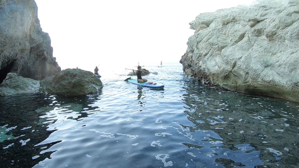 Santorini: Stand-Up Paddle and Snorkel Adventure - Included gear vs. what you should pack yourself