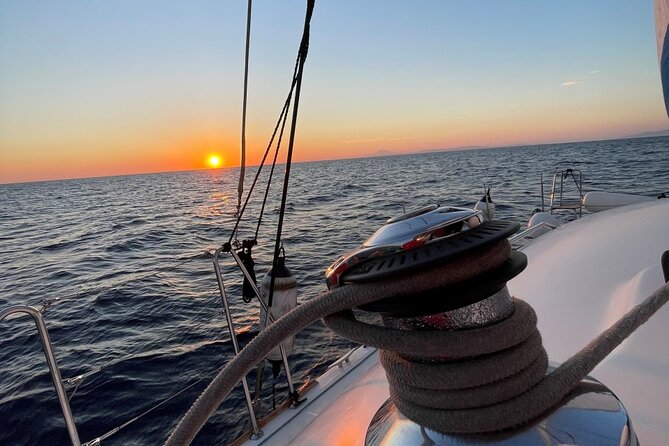 Santorini Sunset:Private All-In Catamaran Cruise (Food&Drinks) - Key highlights
