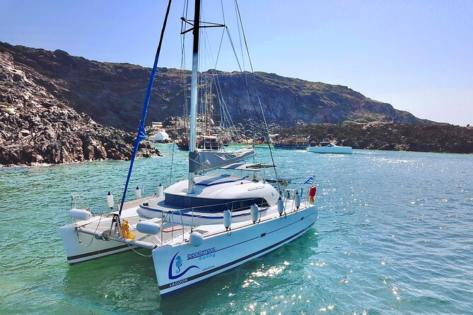 Santorini Sunset:Private All-In Catamaran Cruise (Food&Drinks) - Vlychada departure: the calm starting point for a big sunset