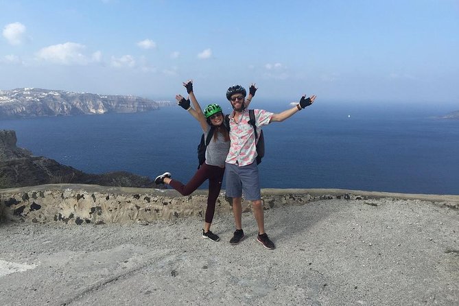 Santorini Tour on Electric Bikes & Scooters - The 3-hour loop: Perissa to Castelli, Megalochori, and back