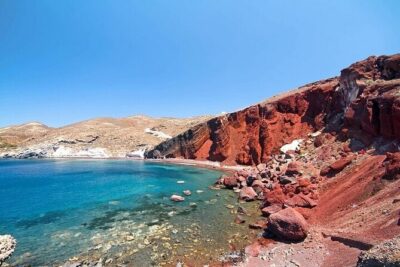 Santorini Ultimate Destinations - Profitis Ilias Monastery: a viewpoint from about 600m up