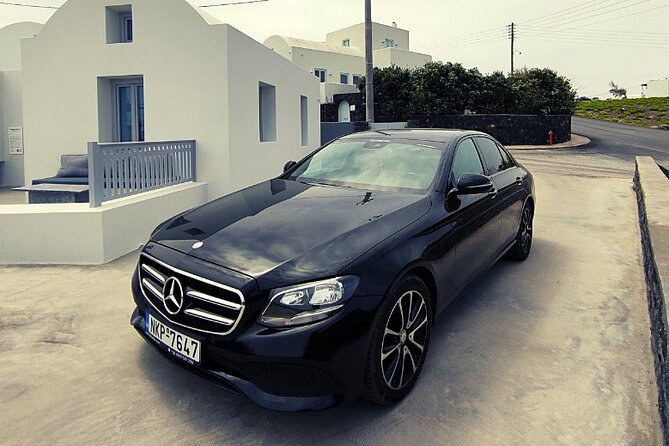 Santorini VIP Limousine Transfer Services - What’s Included in the Mercedes-Benz E-Class Ride