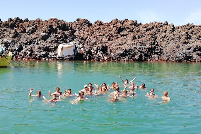 Santorini Volcanic Islands Cruise: Volcano, Hot Springs and Thirassia - On-board experience: commentary, caïque charm, and group size