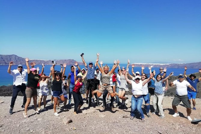 Santorini Volcanic Islands Cruise: Volcano,Hot Springs,Thirassia and Oia Sunset - Morning Pickup: From 9:45 am Start and Village-Wide Bus Stops
