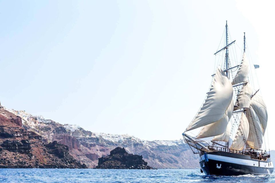 Santorini: Volcanic Sunset Cruise with Dinner - Value for $100: what you’re really paying for