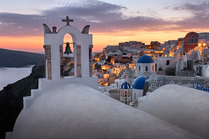 Santorini Volcano Cruise Including Hot Springs and Thirasia - Oia sunset stop: nice if your timing works