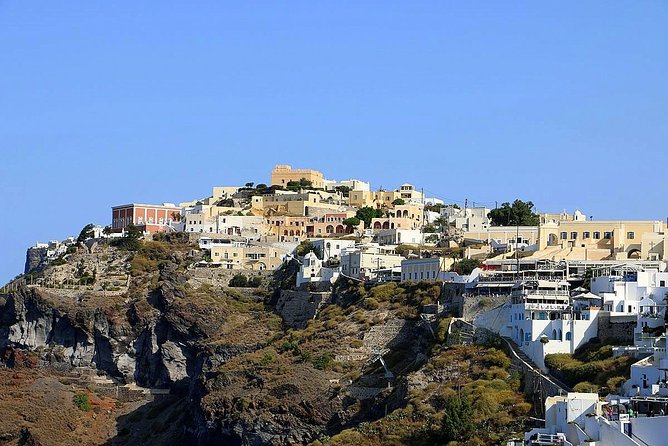 Santorini: Walking Tour of Fira - Karavolades donkey roads and the mansions of Catholic nobles