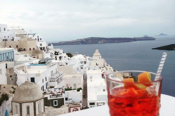 Santorini: Walking Tour of Fira - Cable car to the port: the view break you’ll actually use later