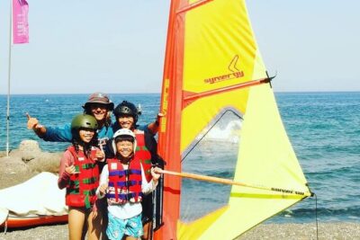 Santorini Windsurfing lessons - Your first 2 hours: what the lesson rhythm feels like