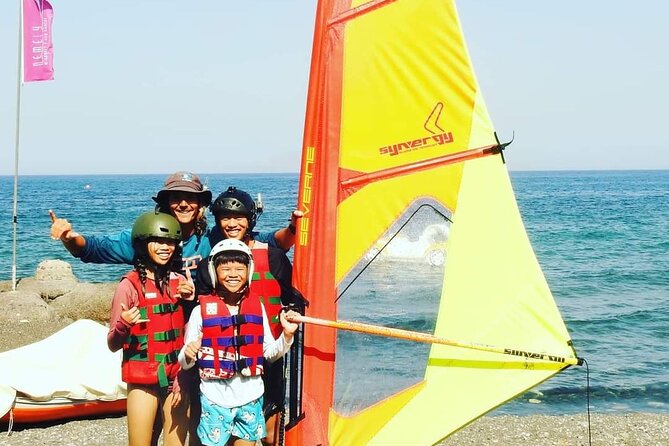 Santorini Windsurfing lessons - Your first 2 hours: what the lesson rhythm feels like