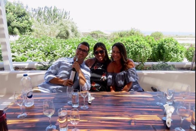 Santorini Wine Adventure with 12 Wine Tastings, Tapas and Sunset - Volcanic Vineyards at Estate Argyros and Other Santorini Estates