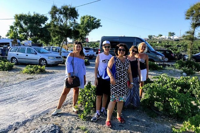 Santorini Wine and Food Experience with pick up included - Second winery: Artemis Karamolegos and what the vineyard scale means
