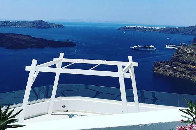 Santorini Wine Tasting Experience Tour - Santo Wines: cliff views of the Volcano and a sunset-style ending