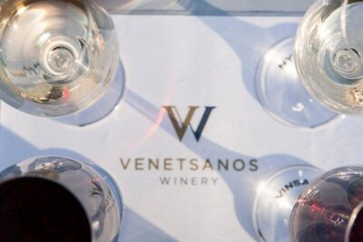 Santorini Wine Tour: Taste 12 best wines & 3 beers with pairings - Stop 1: Estate Argyros and the Classic Santorini Estate Experience