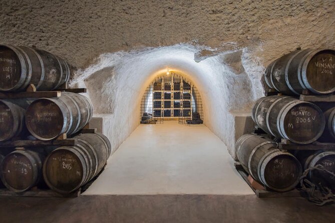 Santorini Wine Tour with sunset in Oia - Stop 2: Koutsogiannopoulos Wine Museum and its 8-meter underground cave