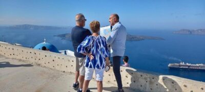 Santorini without Barriers: Accessible 5-Hour Private Tour - Firostefani start: blue-domed photos with a relaxed pace